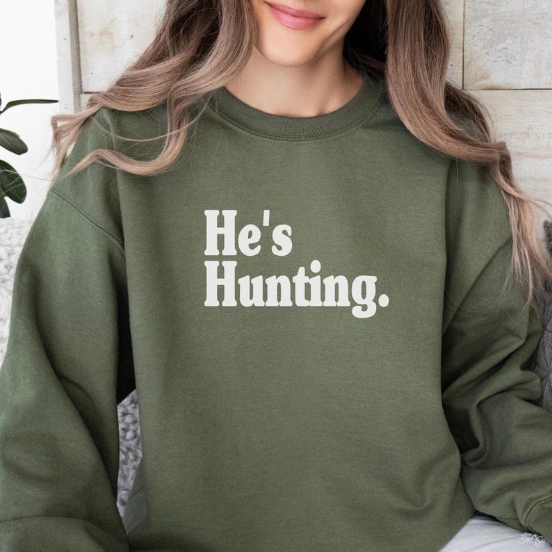 Hunting Wife The Perfect Sweatshirt for Duck and Deer Hunting Enthusiasts